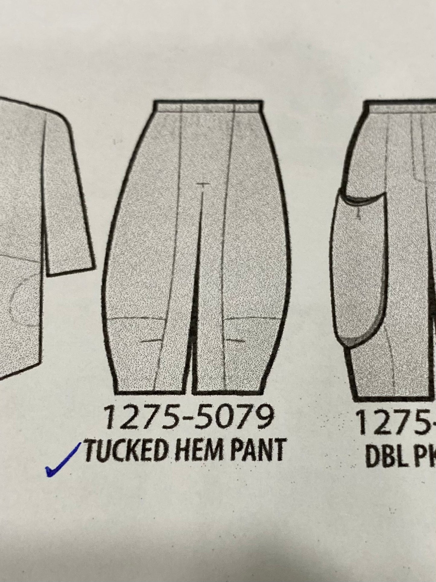 GR Tuck Hem Pant (1275-5079)