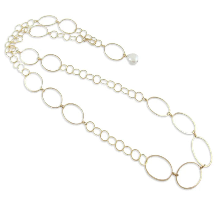 JM 36" Oval Chain Neck NFLOV