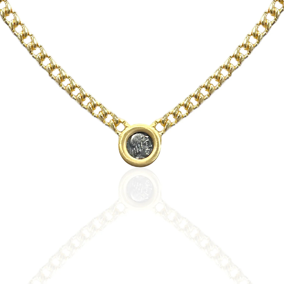 T2 Olena Coin Necklace