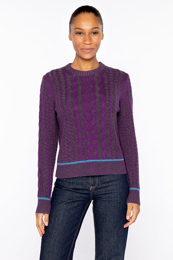 KIN Plaited Tipped Cable Crew