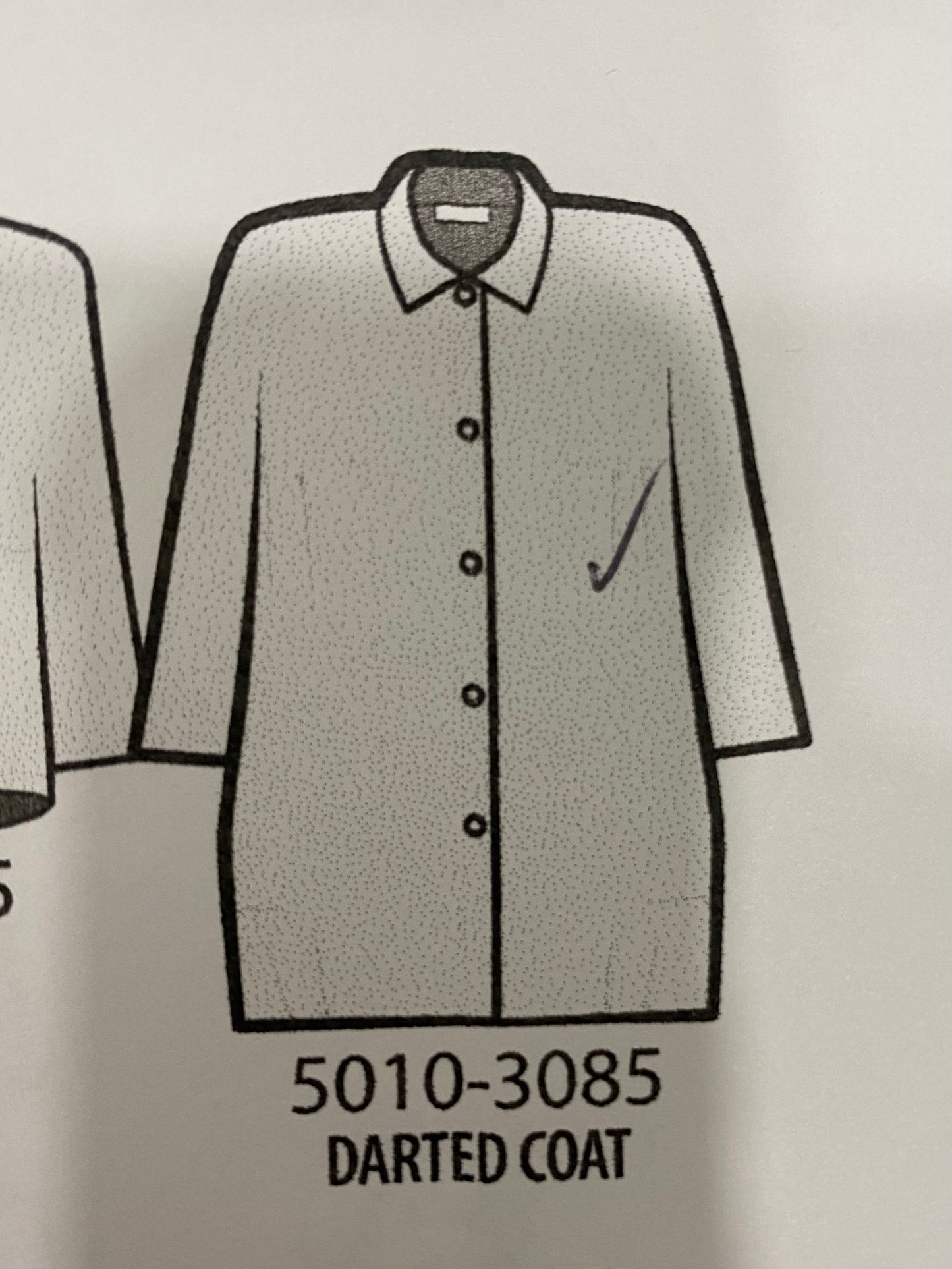 GR Darted Coat 5010-3085