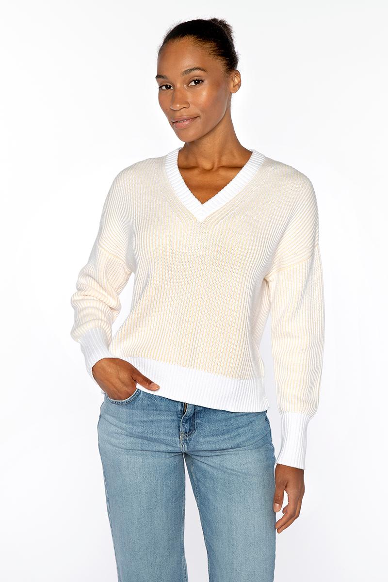 KIN Pleated Rib Vee