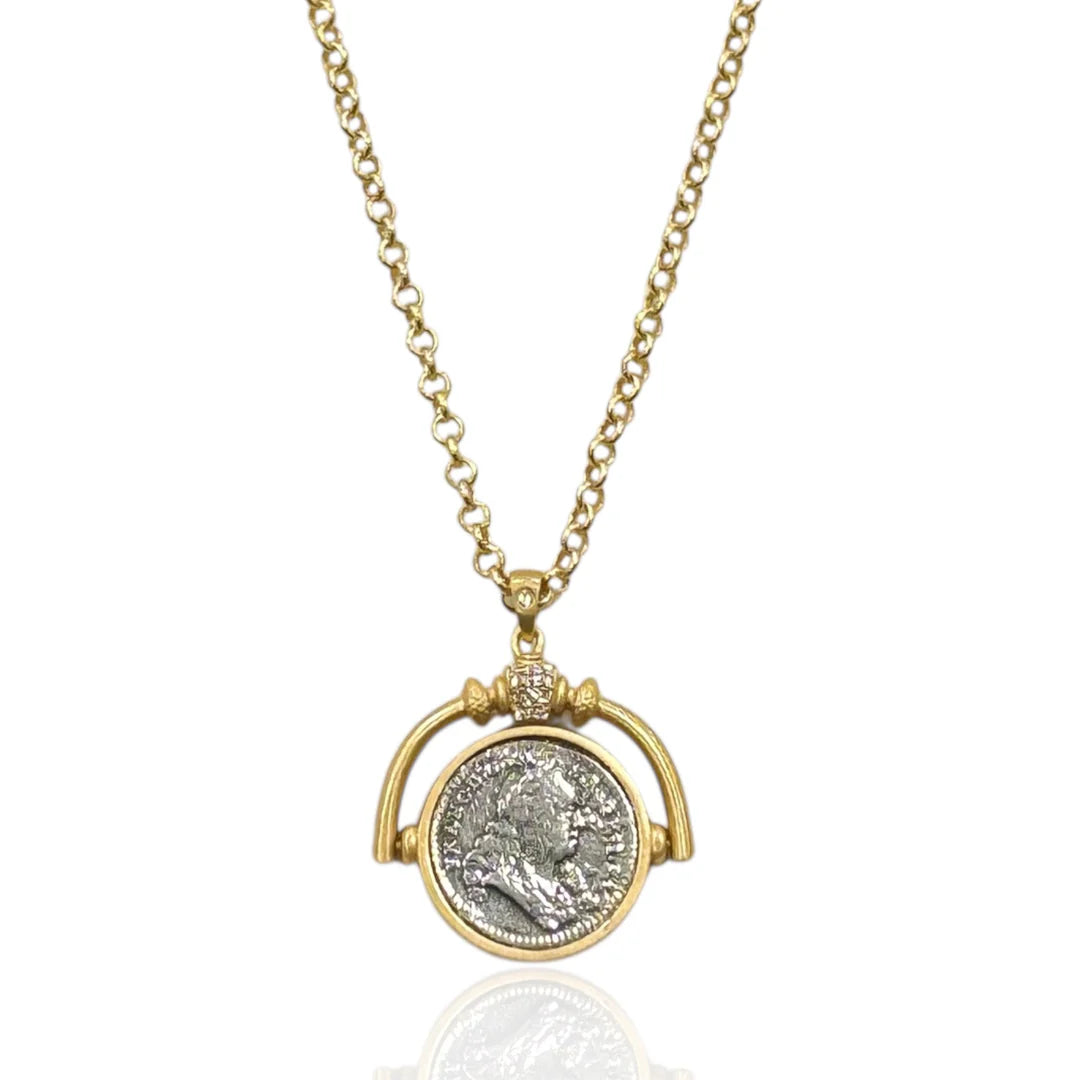 T2 Sol Spinner necklace