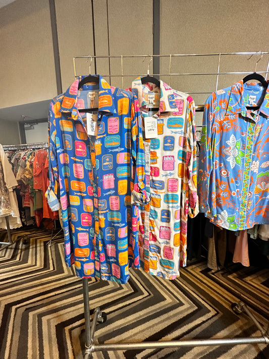 AV Shirt Dress Sardines