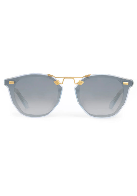 KR Beau Nylon Powder Blue 18K Mirrored