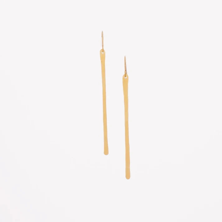 JM Long Vertical Bar Earring EFBVL
