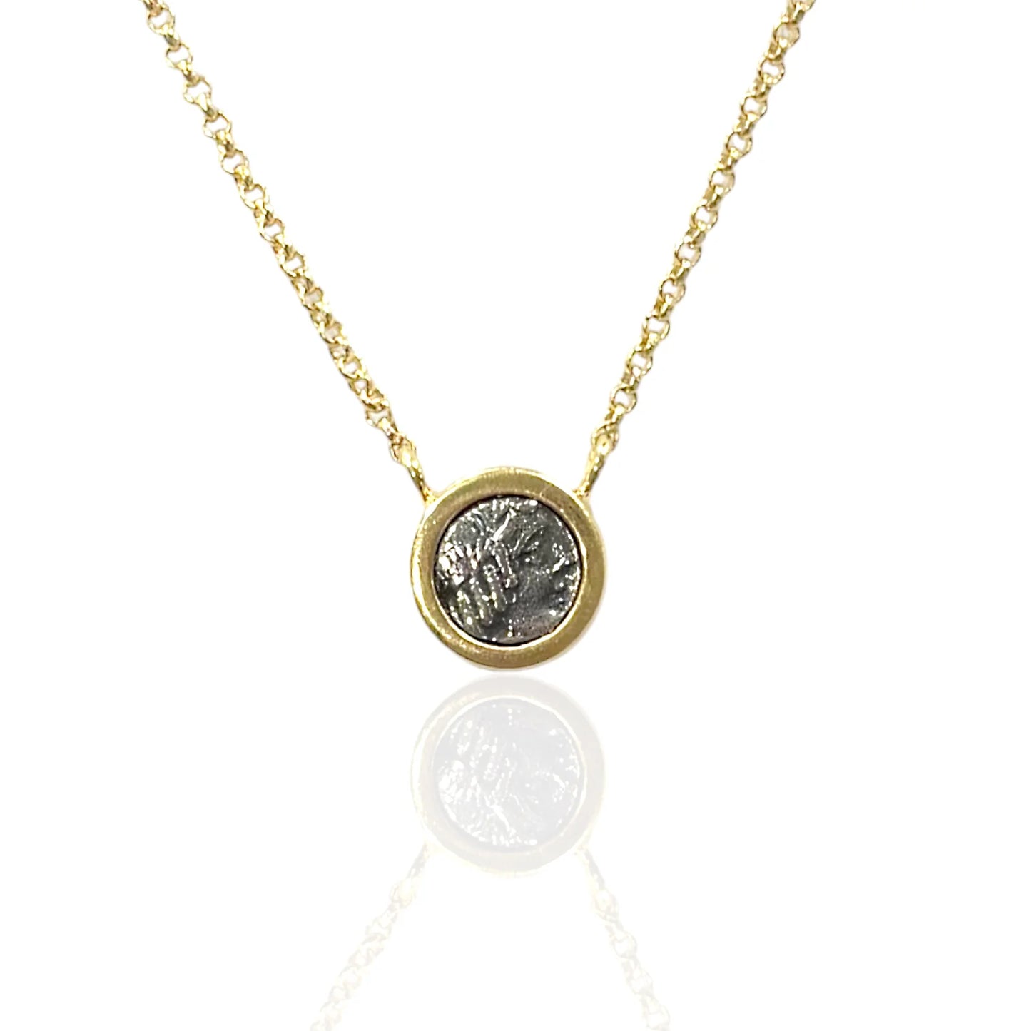T2 Flora Coin Necklace