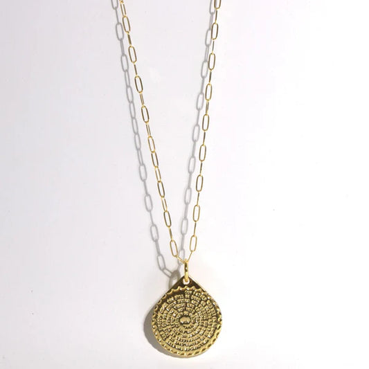 AA Lords Prayer Medallion Chain