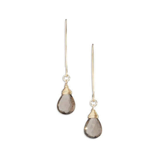 JM Smokey Quartz Earring