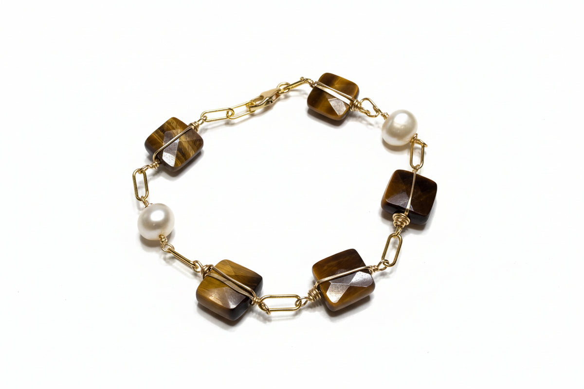 JM Tiger Eye Bracelet BFTGR