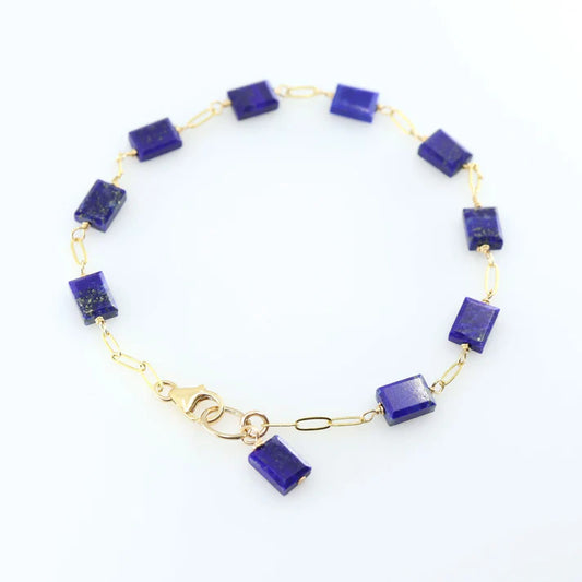 JM Lapis Lazulli Bracelet BGR9-LL-GF