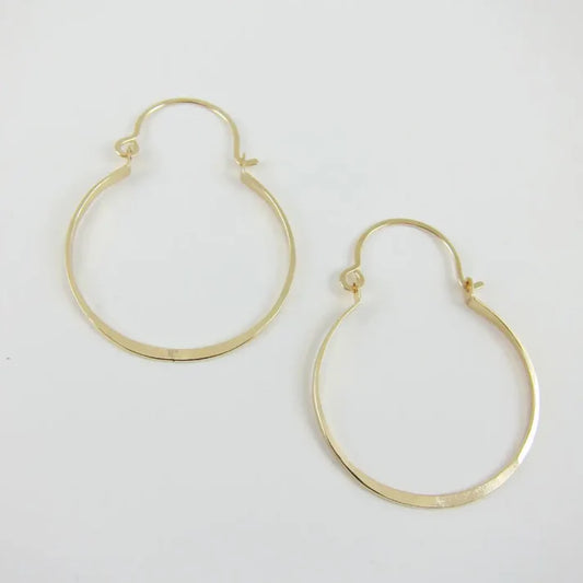 JM Hand Forged Hoop Earrings EFFH
