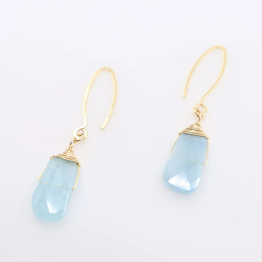 JM Milky Aquamarine Ear EFWS-MAQN-GF