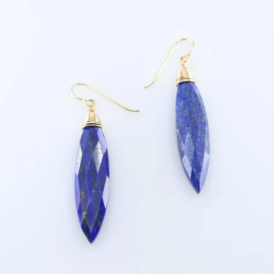JM Marquis Lapis Earring EXLMQ-LL-GF