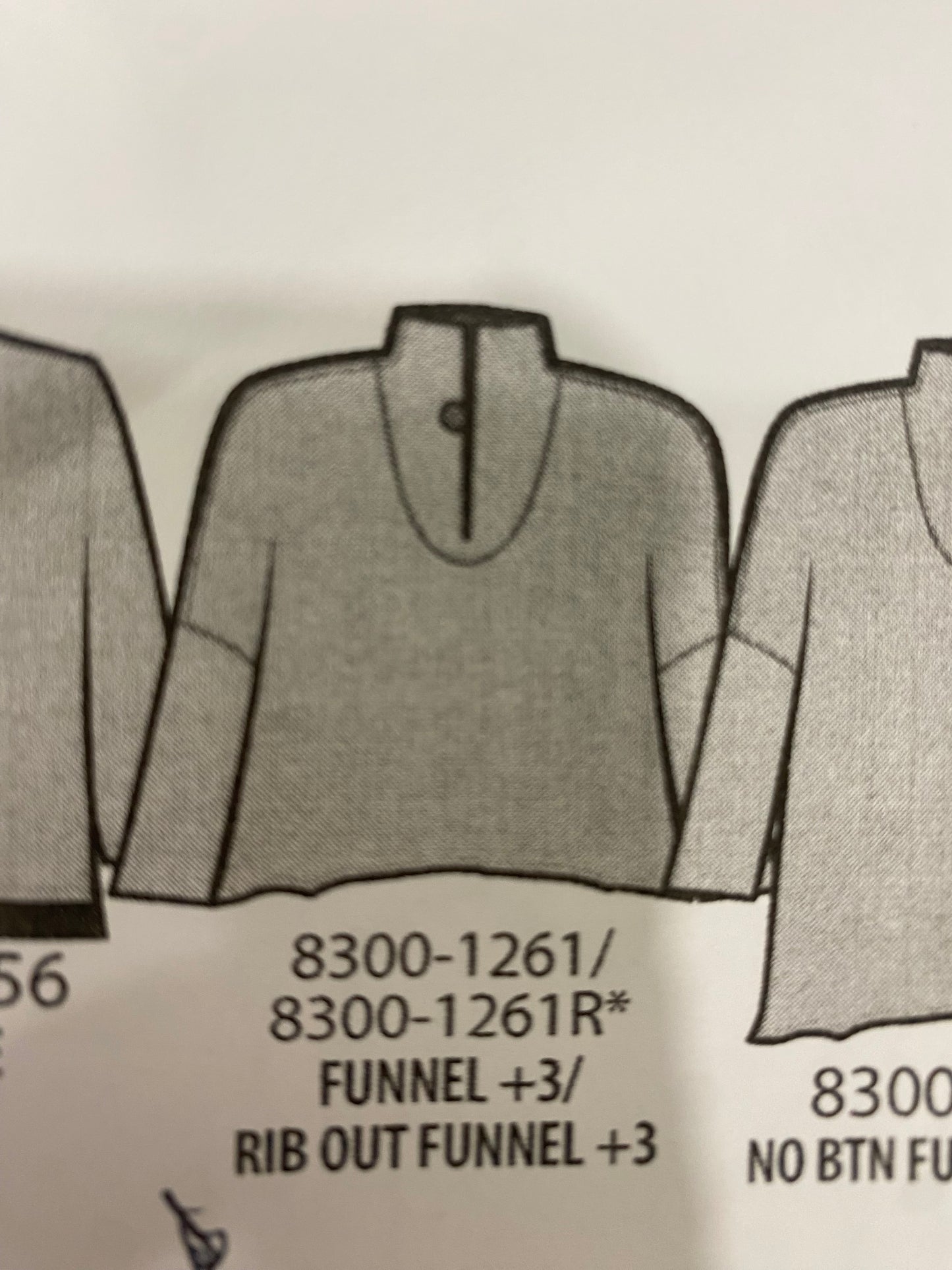 GR Funnel Neck Top 8300-1261