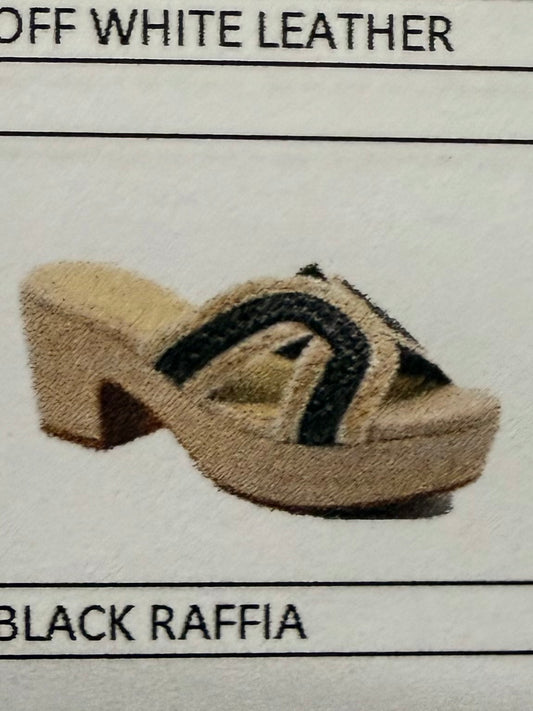 CB Gen Black Raffia Shoe