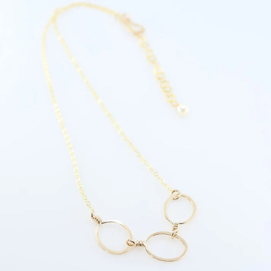 JM 3 Oval Link Necklace NF3SOV-GF