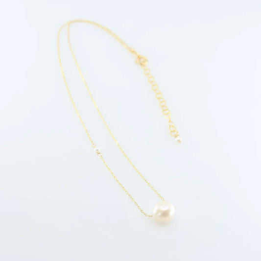 JM Rice Pearl Necklace NG-RP-GF